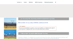 Desktop Screenshot of alaskapower.org